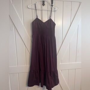 GAP Maroon maxi dress